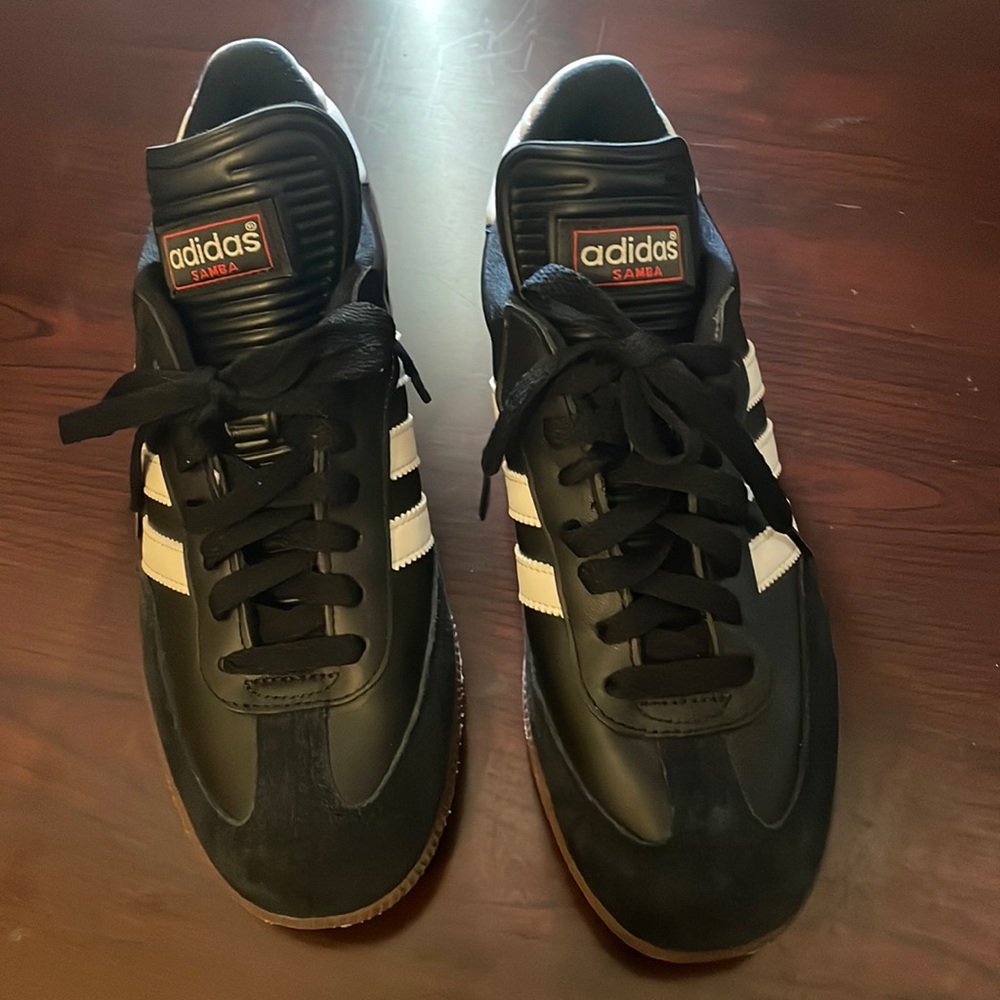 Adidas Samba Classic Indoor Soccer Black Mens Size 7.5 034563 Sneakers No Box